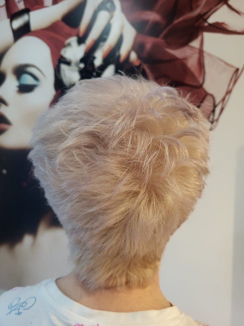 Coloración cabellos blancos 3