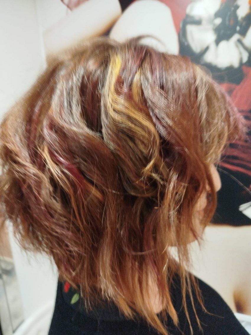 Mechas y peinado